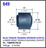 BUJE BRAZO TRAS.INF.ANT. TAUNUS FFF501541B-C